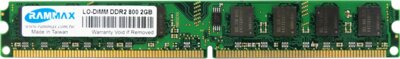 Rammax 2GB-800 LO DIMM DDR2 memória