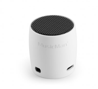 MusicMan BT-X18 NANO kerékpáros Bluetooth hangszóró - Fehér