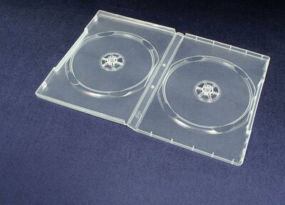 Esperanza 3082 dupla DVD tok Box 100 db - Átlátszó