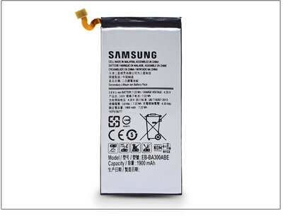 Samsung SM-A300F Galaxy A3 gyári akkumulátor Li-Ion 1900 mAh EB-BA300ABE (csomagolás nélküli)