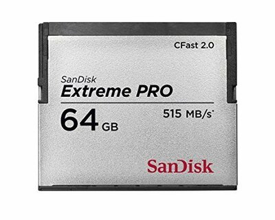 SanDisk CFast 2.0 CompactFlash Extreme PRO - 64GB - Memóriakártya