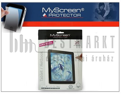 MyScreen Protector univerzális képernyővédő fólia - 10" - Crystal - 1 db/csomag