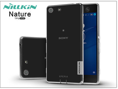 Nillkin Nature NL106543 Sony Xperia M5 (E5603/E5606/E5653) szilikon hátlap - Átlátszó