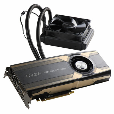 EVGA GeForce GTX 980 Ti HYBRID - 6GB GDDR5 - Videókártya