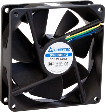 Chieftec AF-0925PWM Ház hűtő 4pin