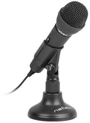 Natec Adder NMI-0776 Mikrofon - Fekete