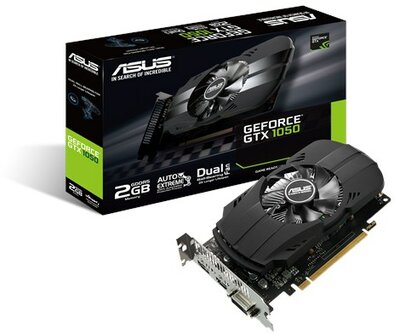 Asus PCIe NVIDIA GTX 1050 2GB GDDR5 - PH-GTX1050-2G