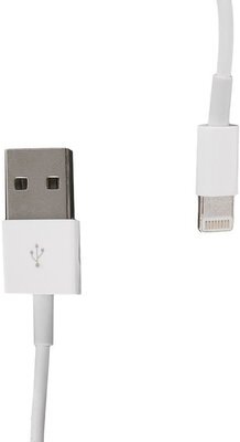 Whitenergy USB 2.0 kábel iPad iPhone 5 transfer/töltőhöz 100cm fehér
