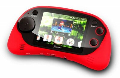 Overmax MaxiPlayer2 piros 2,7" játékkonzol+120 játék