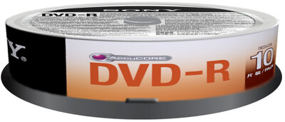 SONY DVD lemez -R 4.7GB 16x 10db/henger