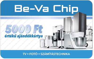BeVa-Chip Ajándékkártya - 5.000 Ft