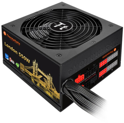 Thermaltake European Series London 550W 550W,1xFAN,12cm,Aktív PFC