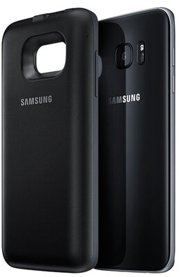 Samsung Galaxy S7 Edge Power Cover Akkumulátoros Tok 5.1" - Fekete