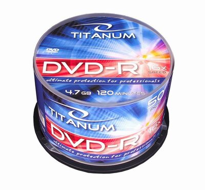 Esperanza DVD-R TITANUM DVD lemez Hengerdoboz 50 db