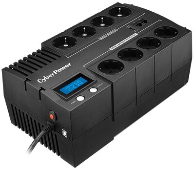 CyberPower 1000VA UPS 8 aljzat - Fekete (BR1000ELCD-FR)