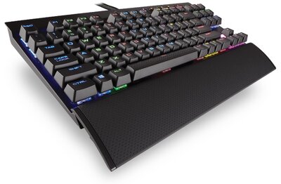 Corsair K65 LUX RGB Cherry MX mechanikus Gaming Billentyűzet NA - Fekete
