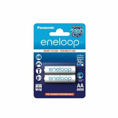Panasonic Eneloop R6/AA Újratölthető ceruzaelem (2db/csomag)