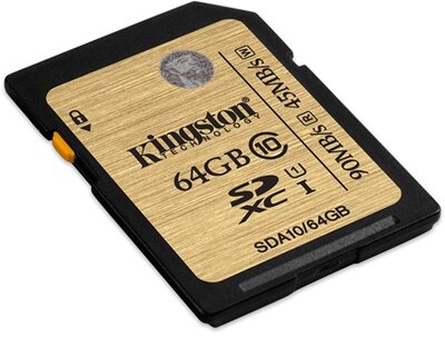 Kingston 64GB SD (SDXC Class 10 UHS-I Ultimate) (SDA10/64GB) memória kártya