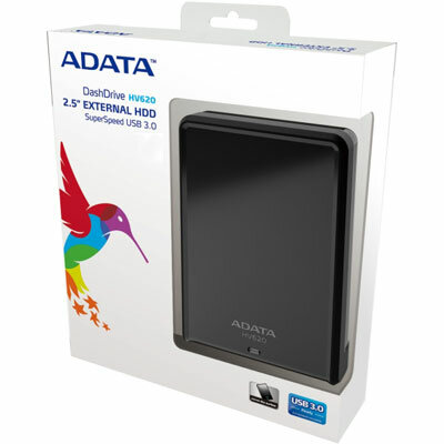 ADATA HV620 2,5" 500GB külső USB3.0 fekete merevlemez