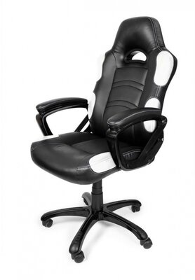 Arozzi Enzo Gaming szék Fekete/Fehér