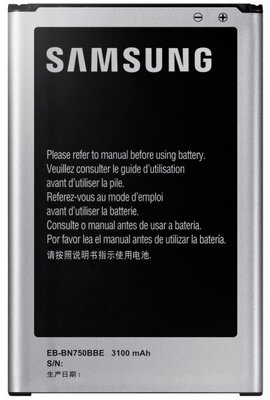 Samsung EB-BN750BBE (Galaxy Note 3 Neo (SM-N7505)) akku, 3100mAh Li-Ion, gyári, csomagolás nélkül