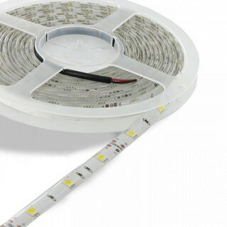 Whitenergy 06735 vízálló LED szalag 5m - Hideg fehér