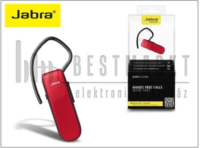 Jabra Classic Bluetooth headset v4.0 - MultiPoint - red