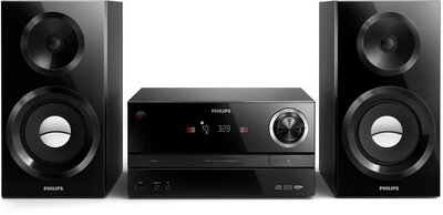 Philips MCM3350/12 Micro HIFI rendszer Fekete