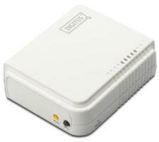 Digitus vezeték nélküli LAN nyomtató szerver, USB 2.0