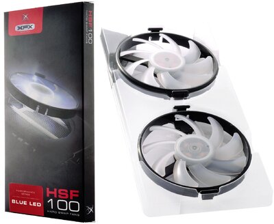 XFX HSF100 Aktív 90mm VGA hűtő Kék LED (2db)