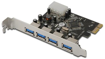 Digitus PCI-Exp. 4p USB3.0 kártya