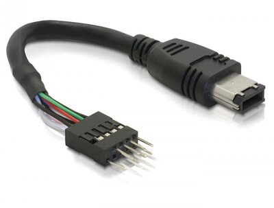 Delock FireWire A – pinheader kábel