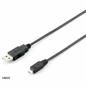 Equip 128523 USB 2.0 A-microB kábel, apa/apa, 1,8m