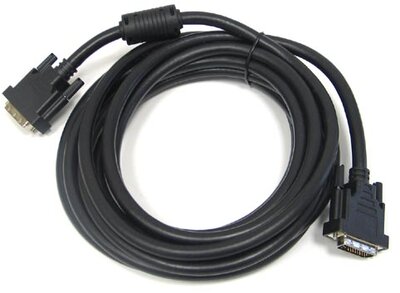 DVI-DVI monitor kábel, 5m DUAL LINK