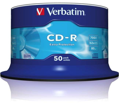 Verbatim CD-R DataLife CD lemez Hengerdoboz 50 db