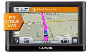 Garmin Nūvi 5.0" 55LM GPS navigáció (Közép-Európa térkép)