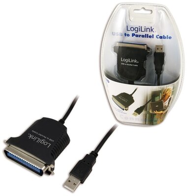 Logilink USB-párhuzamos kábel, IEEE1284