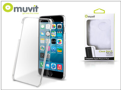 Apple iPhone 6 Plus hátlap - Muvit Clear Back - transparent