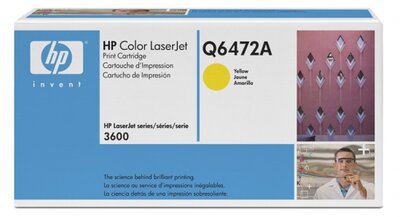 HP Q6472A sárga toner