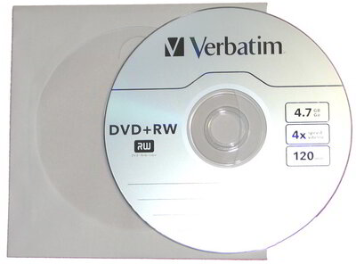 Verbatim mini DVD+RW újraírható mini DVD lemez 1 db