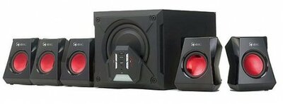 Genius SW-G5.1 3500 80W, távirányítós, PC/TV kompatibilis hangszóró