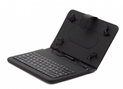 Alcor KB 70X Tablet Tok + billentyűzet 7" Fekete