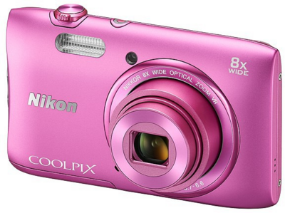Nikon CoolPix A300 Fényképezőgép - rózsaszín