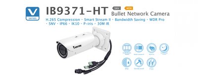 VIVOTEK IB9371-HT - Bullet IP kamera
