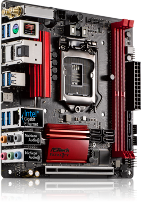 ASRock Z270 Gaming-ITX/ac, INTEL Z270 Series, Mini-ITX