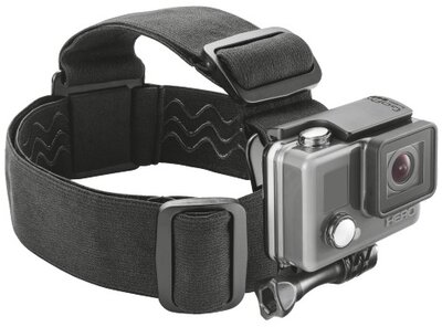 Trust Sport Kamera Tartozék - Fejpánt (c.sz:20892 head strap; GoPro, Sony, Drift, stb.. márkához; fekete)