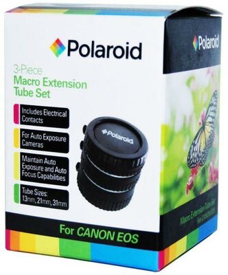 Polaroid CANON Macro közgyűrű (13mm + 21mm + 31mm)