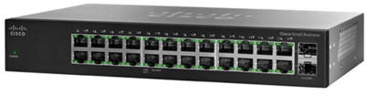 Cisco SG112-24 24 Switch - Fekete