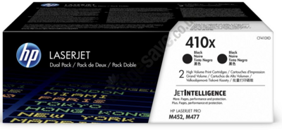 HP CF410XD (No.410X) Toner Fekete (2db/cs.)