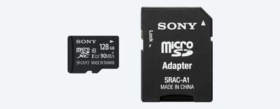 Sony 128GB SR-UY3A microSDXC UHS-I memóriakártya + SD adapter
